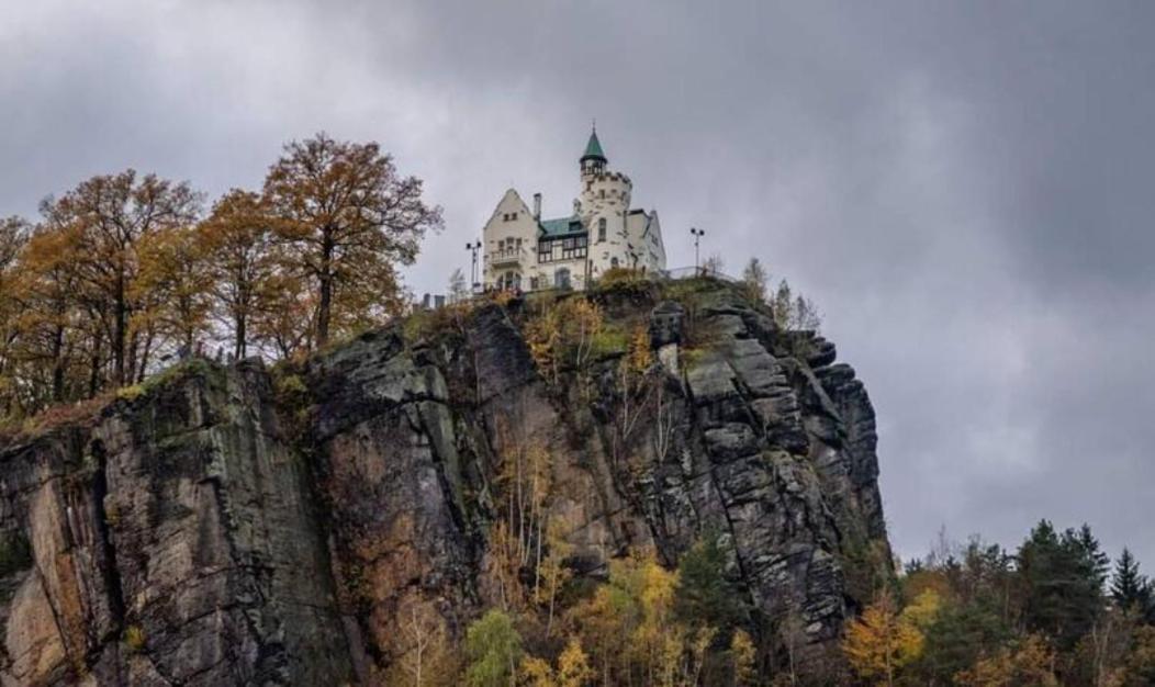 Ferienwohnung U Bocmana S Vyhledem Na Zamek A Labe Decin Exterior foto