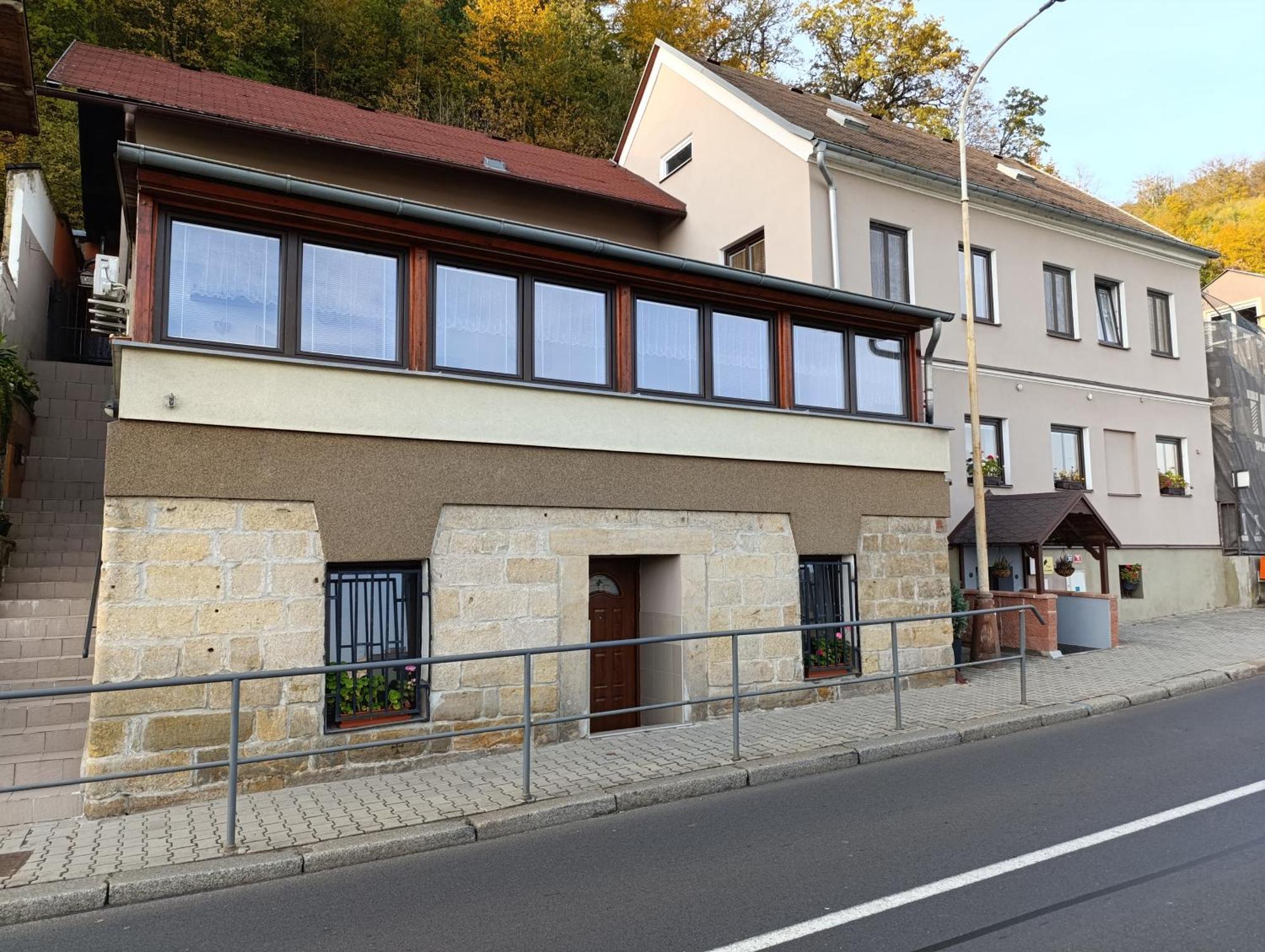 Ferienwohnung U Bocmana S Vyhledem Na Zamek A Labe Decin Exterior foto