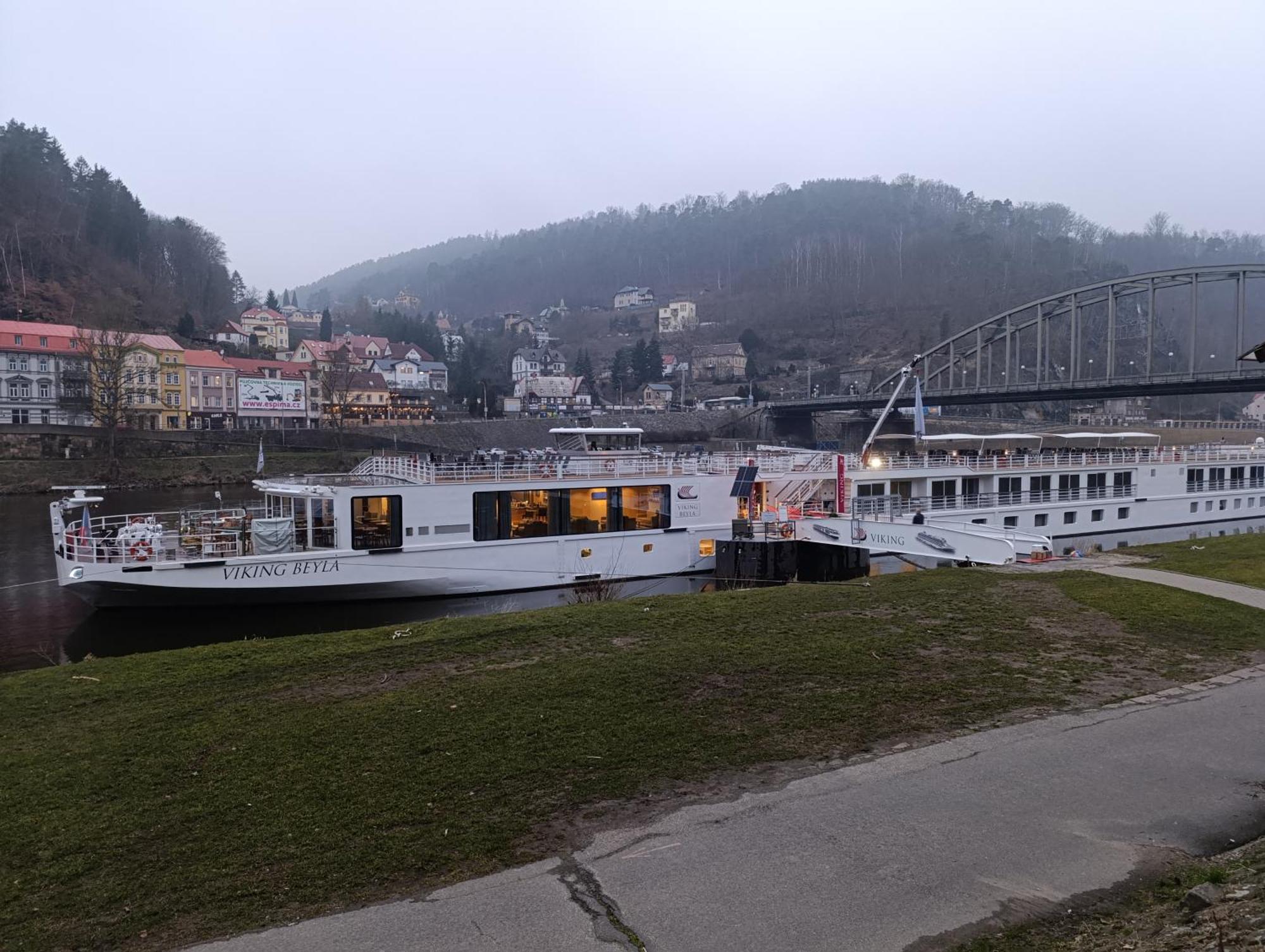 Ferienwohnung U Bocmana S Vyhledem Na Zamek A Labe Decin Exterior foto