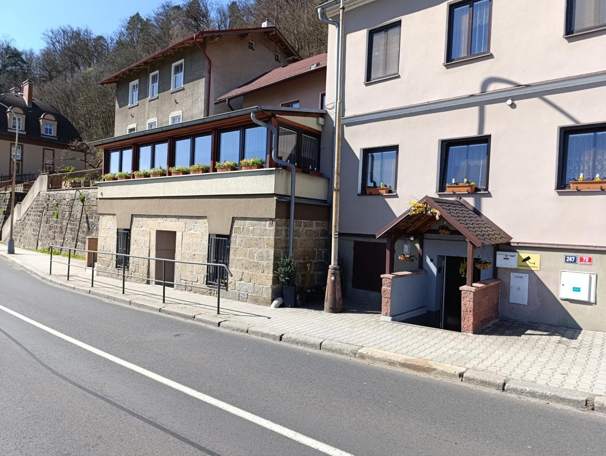 Ferienwohnung U Bocmana S Vyhledem Na Zamek A Labe Decin Exterior foto
